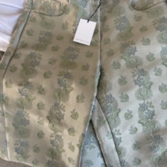 NWT Markarian Salvo Green Brocade Suit - Picture 3 of 6